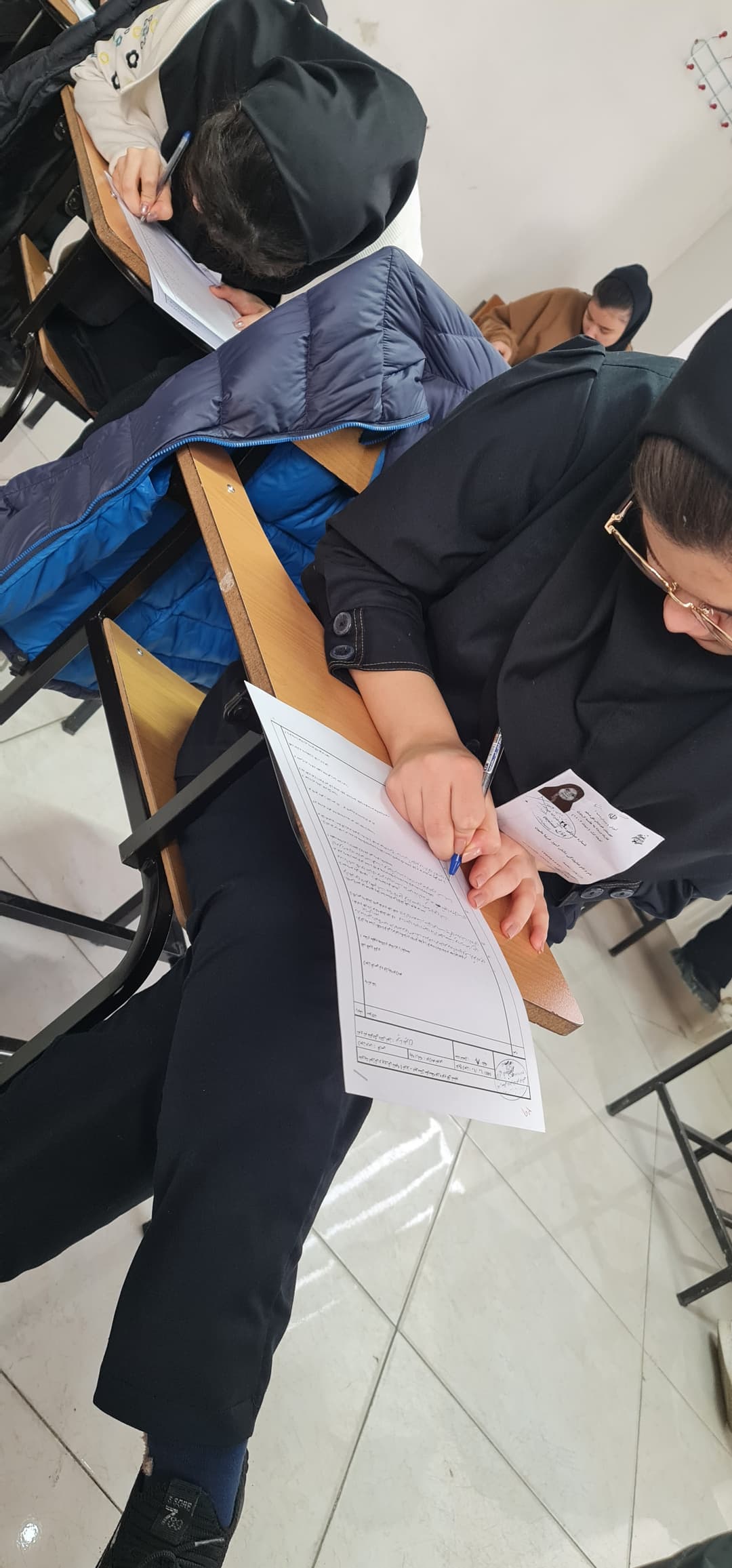برگزاری امتحانات ترم اول